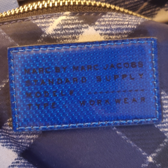 Marc By Marc Jacobs Skipper Blue Multi Nylon Tote Bag. - Picture 4 of 16